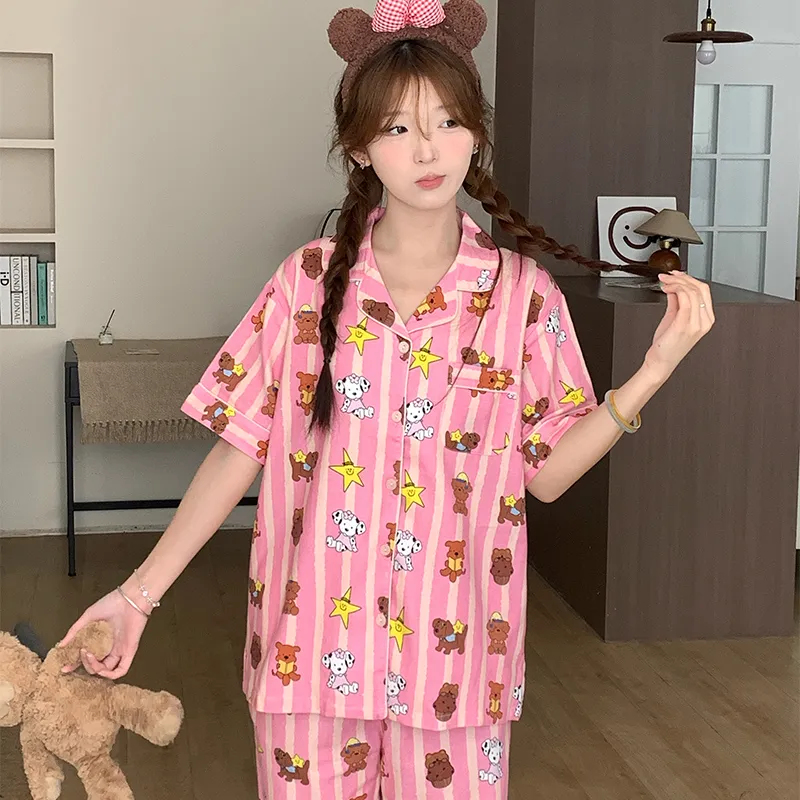 Wabi Town Pajama Gift Box Women's Image Color-5