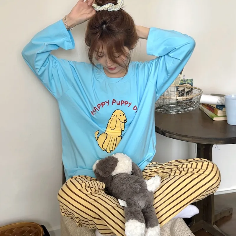 Wabi Town Pajama Gift Box Women's Image Color-3
