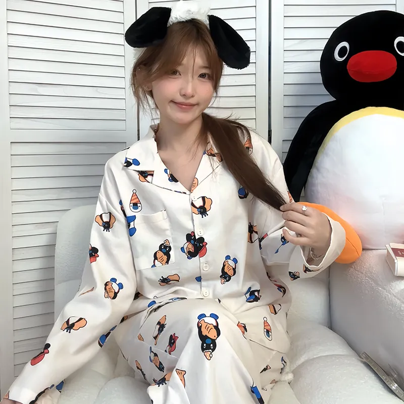 Wabi Town Pajama Gift Box Women's Image Color-4