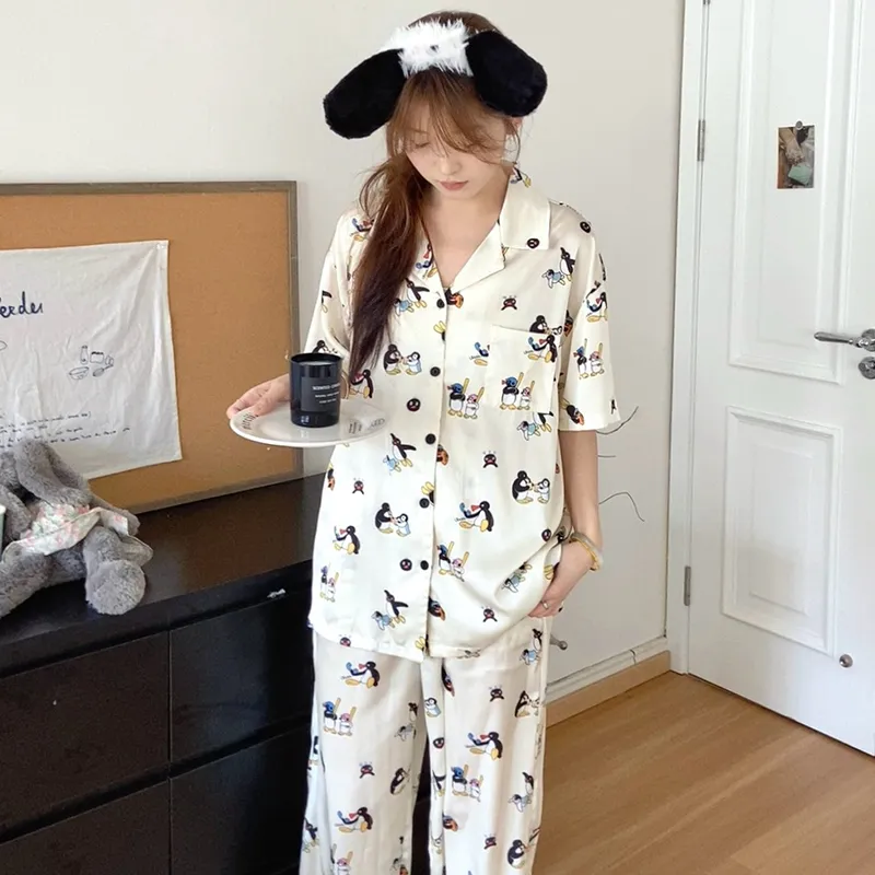 Wabi Town Pajama Gift Box Women's White-1