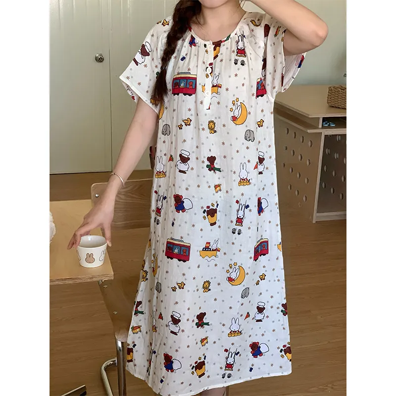 Wabi Town Nightgown Women's Image Color-2