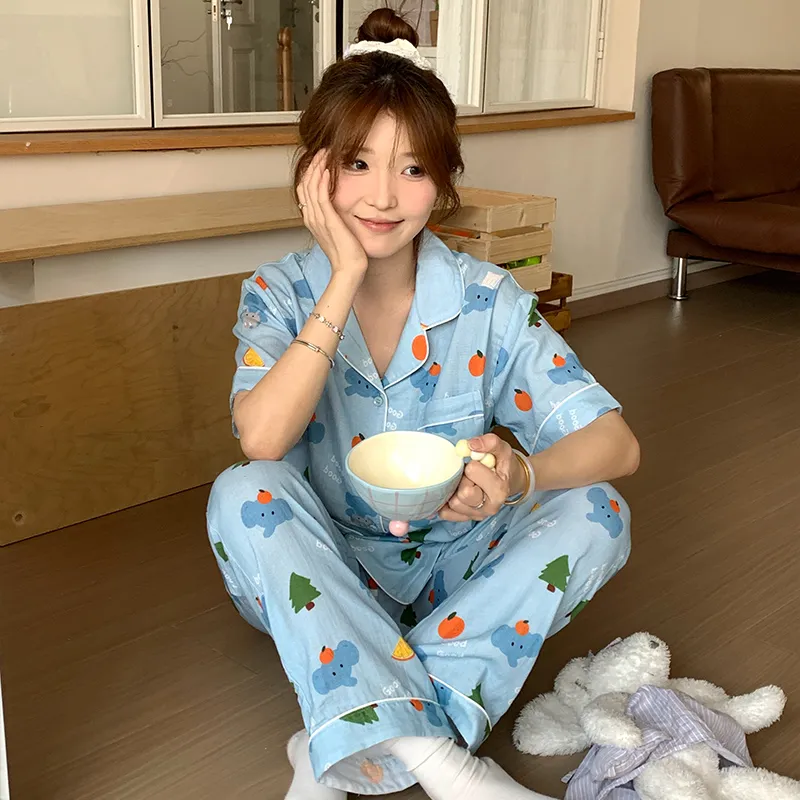 Wabi Town Pajama Gift Box Women's Image Color-4
