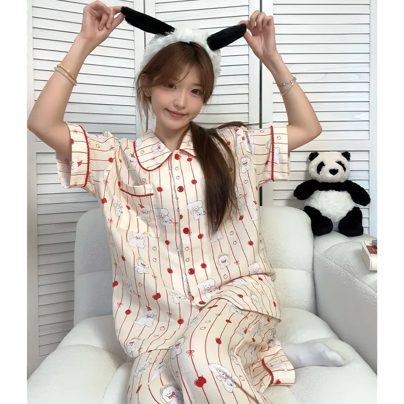 Wabi Town Pajama Gift Box Women's Image Color-3