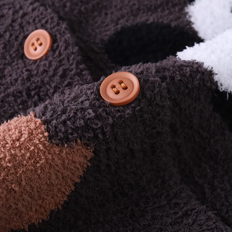 Wabi Town Pajama Set Women's Brown-4