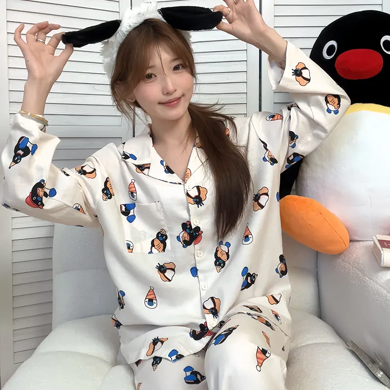 Wabi Town Pajama Gift Box Women's Image Color-2