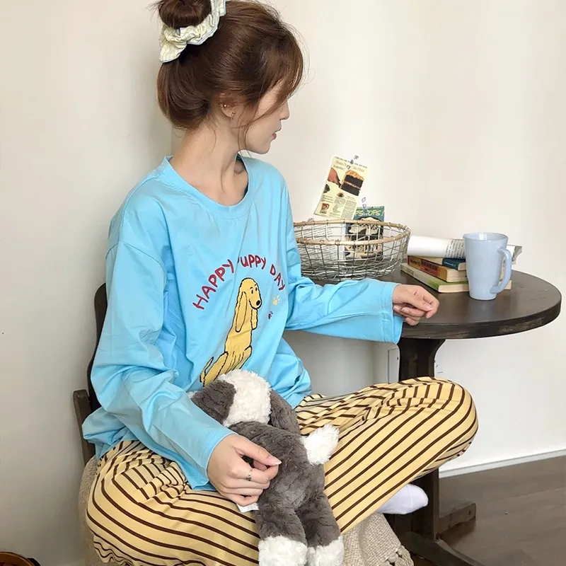 Wabi Town Pajama Gift Box Women's Image Color-4
