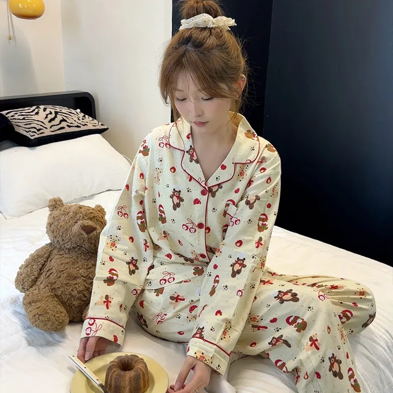 Wabi Town Pajama Gift Box Women's Image Color-1