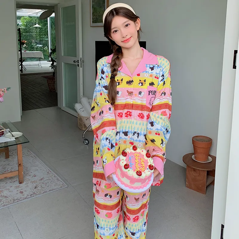 Wabi Town Pajama Gift Box Women's Image Color-1