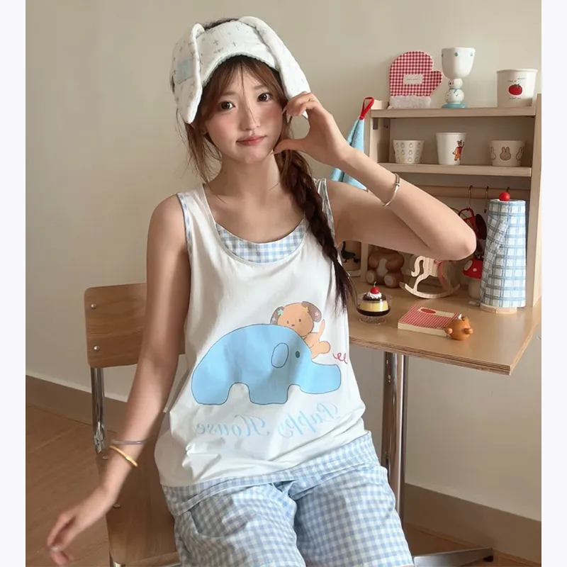 Wabi town Women's Pajama Sets-3