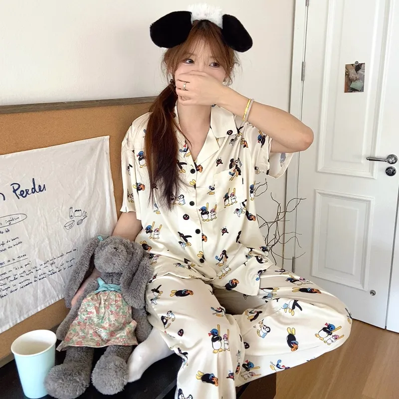 Wabi Town Pajama Gift Box Women's White-3