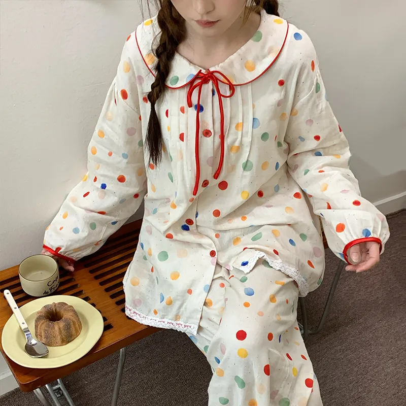 Wabi Town Pajama Gift Box Women's Image Color-2