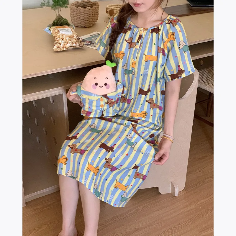 Wabi Town Pajama Gift Box Women's Image Color-4