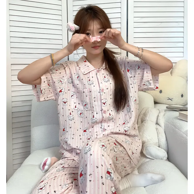Wabi Town Pajama Gift Box Women's Image Color-2
