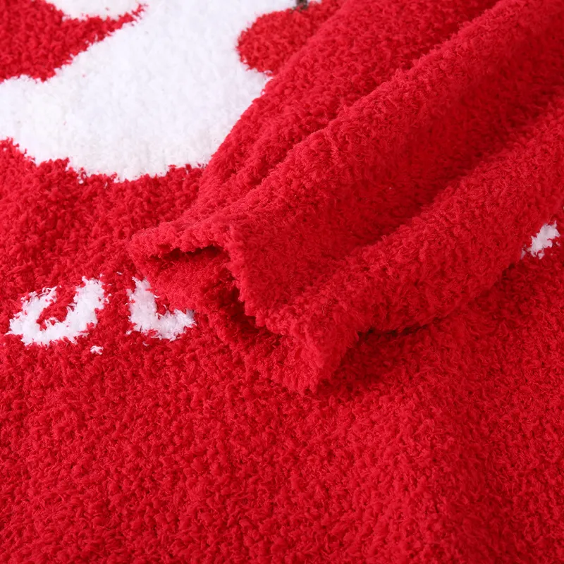 Wabi Town Pajama Set Women's Vintage Red-2