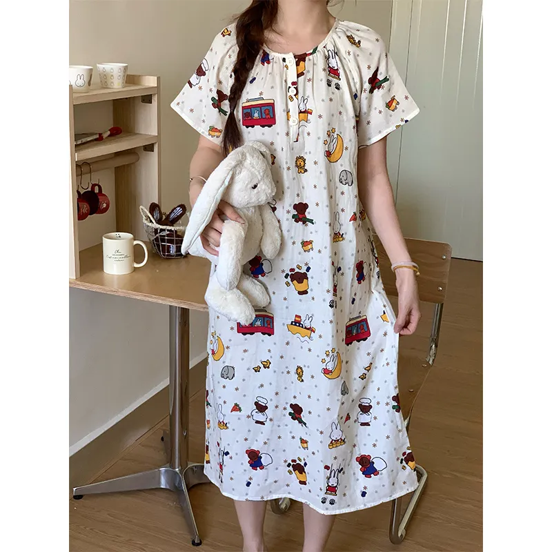 Wabi Town Nightgown Women's Image Color-1