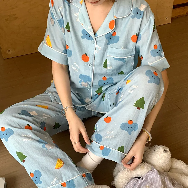Wabi Town Pajama Gift Box Women's Image Color-2
