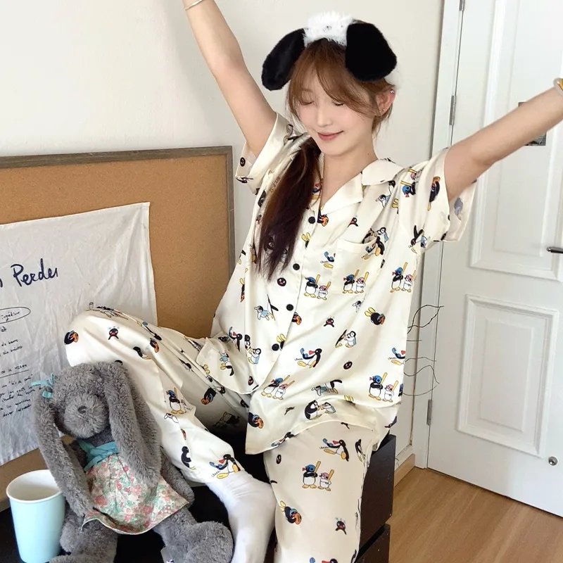 Wabi Town Pajama Gift Box Women's White-2