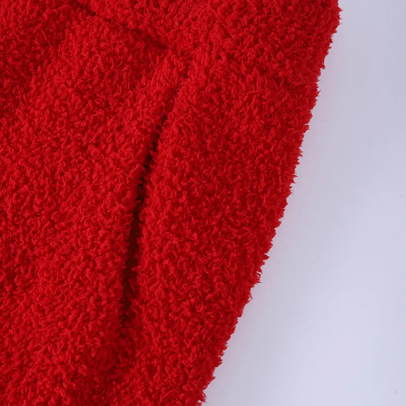 Wabi Town Pajama Set Women's Red-4