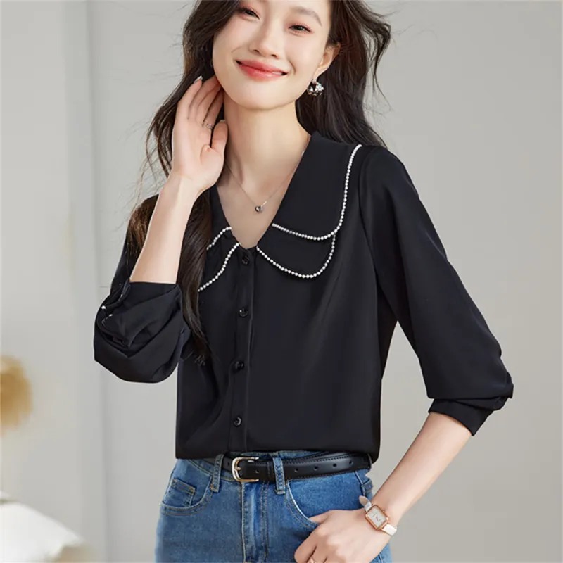 MADALLO Shirts Women's Black-2