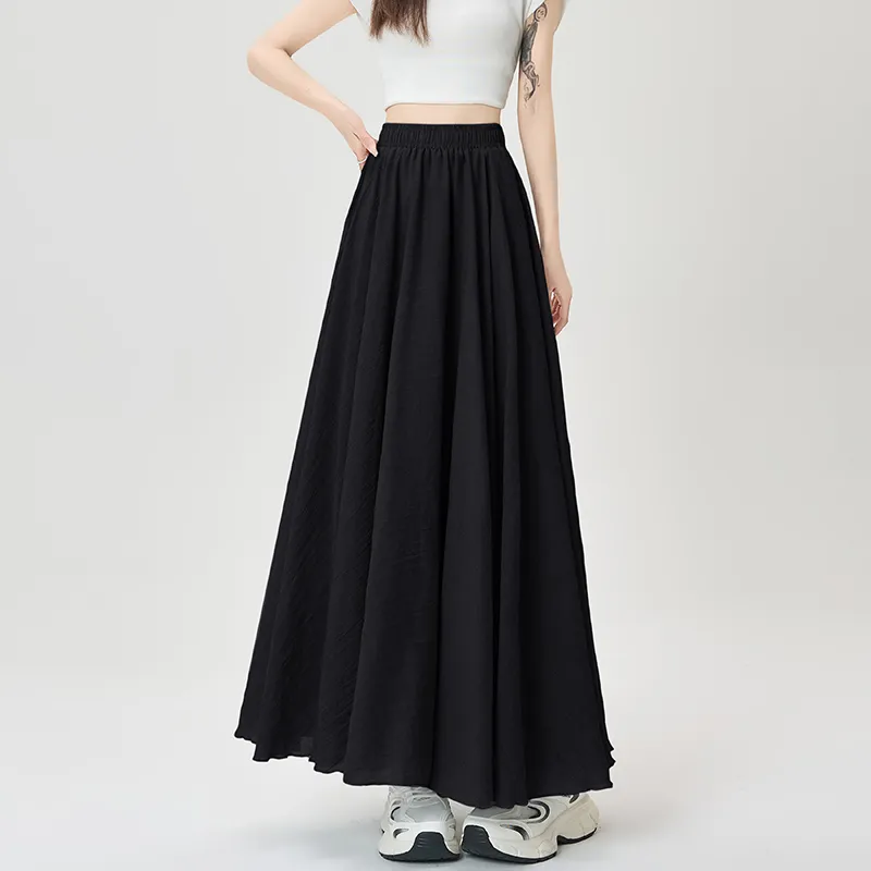 MADALLO Casual Long Skirt Women's-17