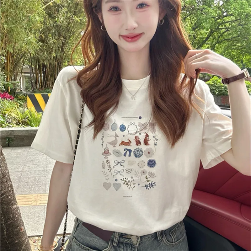 MADALLO Drop Shoulder Sleeve T Shirt Women's-8