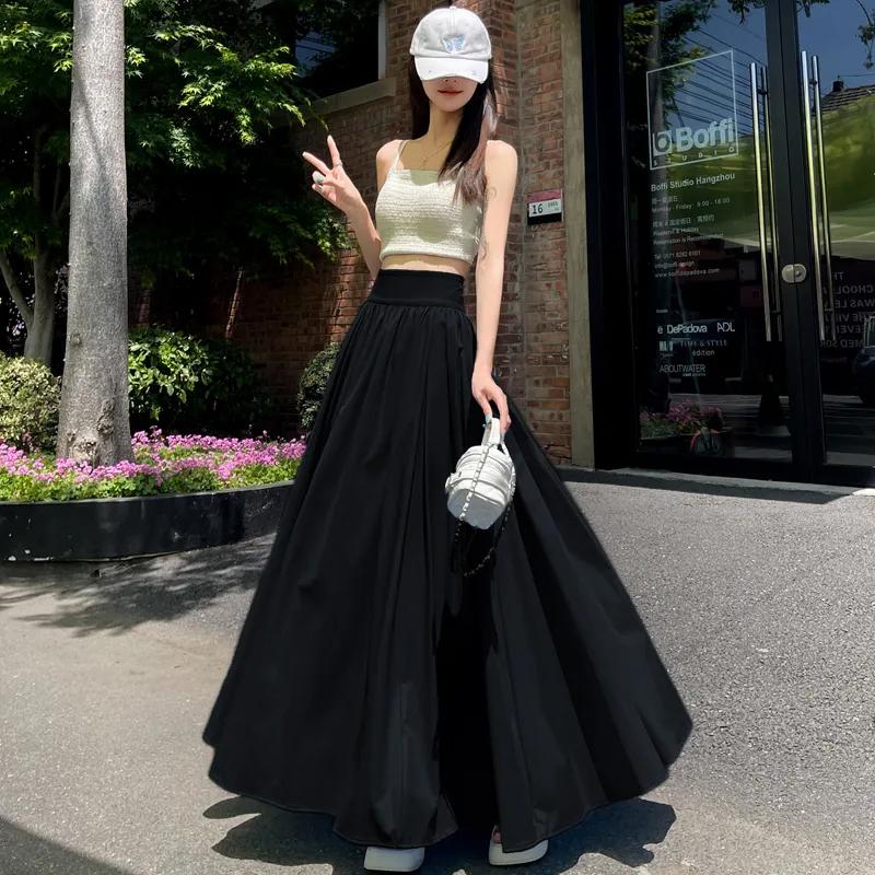 MADALLO Casual Long Skirt Women's-8