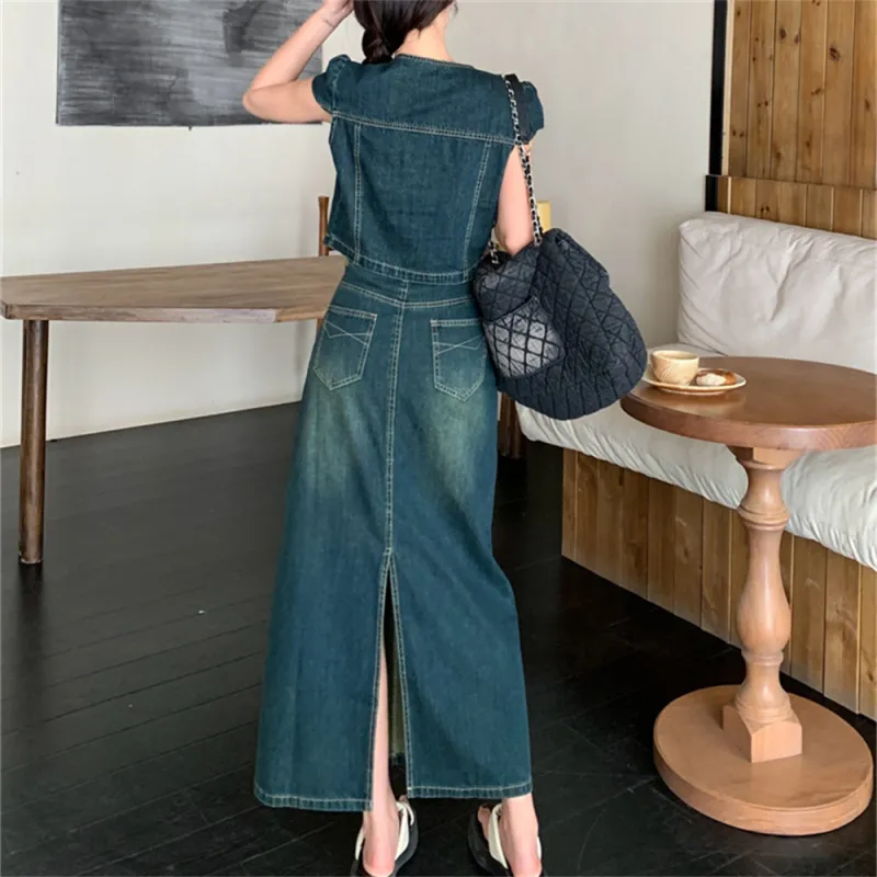 MADALLO Two Piece Skirt Sets Women's-5