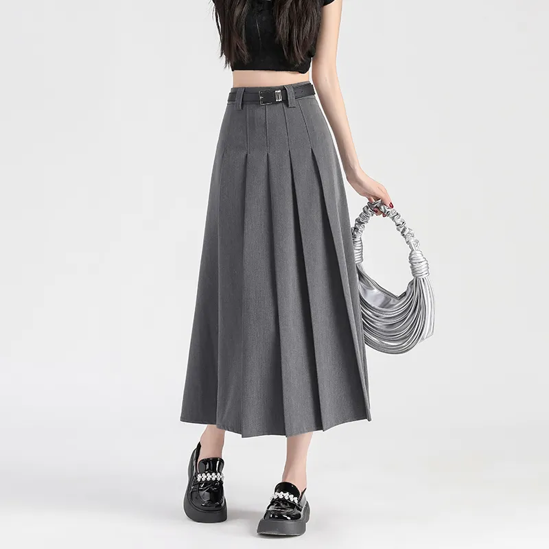 MADALLO Casual Long Skirts Women's-2