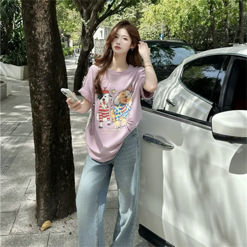 MADALLO Regular T Shirt Women's-5