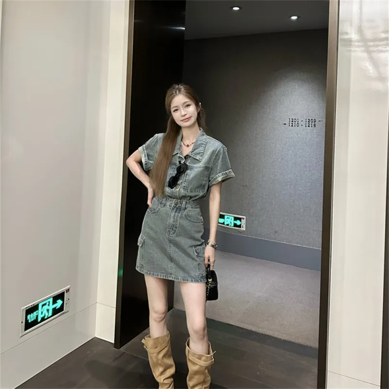 MADALLO Two Piece Skirt Sets Women's-1