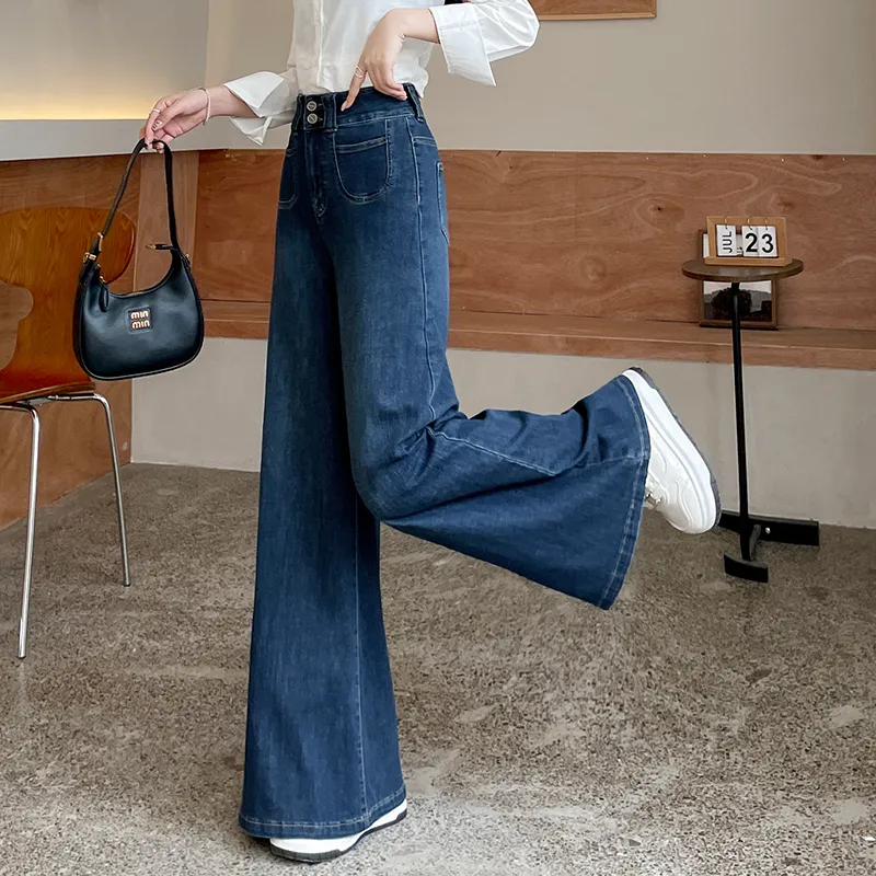MADALLO Jeans Women's Vintage Blue-6