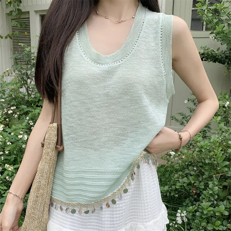 MADALLO Tank Tops Women's-5