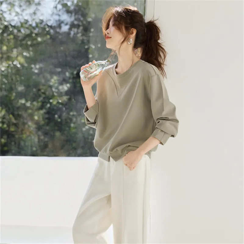 MADALLO Sweatshirt Women's Green-3
