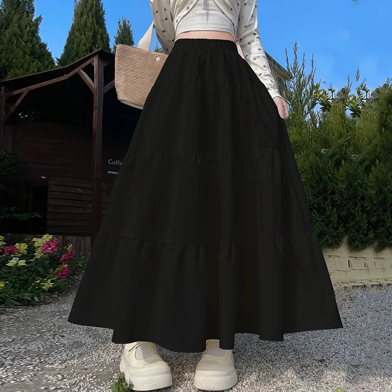 MADALLO Casual Long Skirt Women's-4