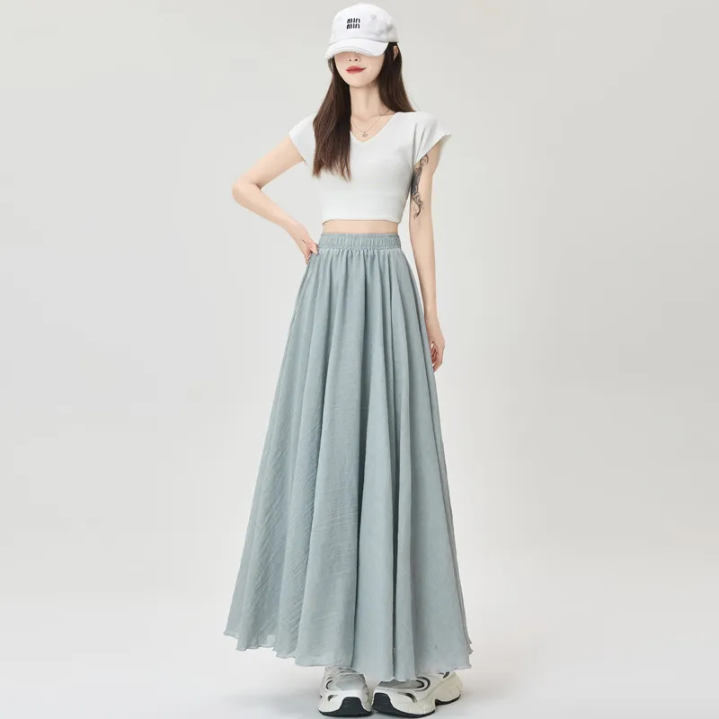 MADALLO Casual Long Skirt Women's-1