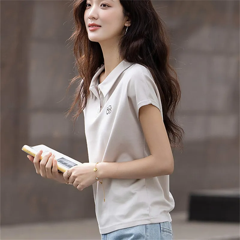MADALLO Flutter Sleeve T Shirt Women's-1