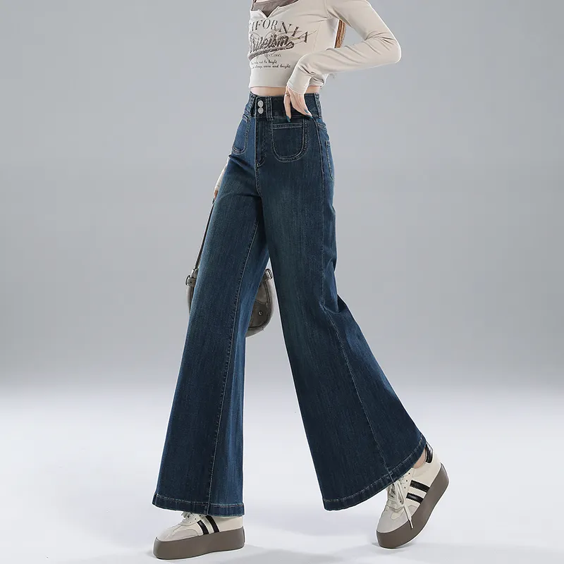 MADALLO Jeans Women's Vintage Blue-2