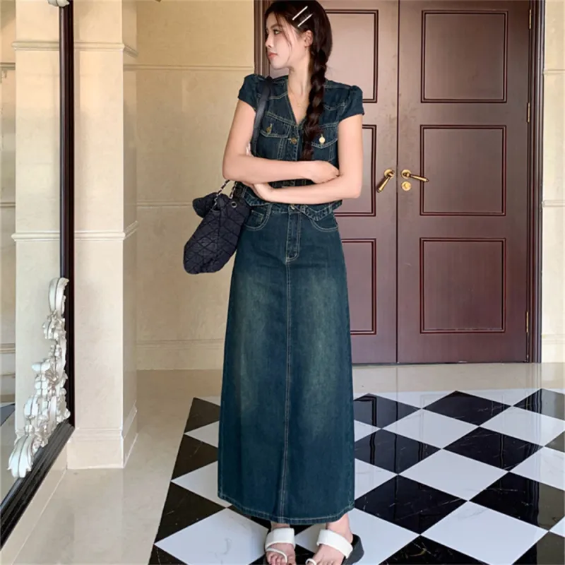 MADALLO Two Piece Skirt Sets Women's-3