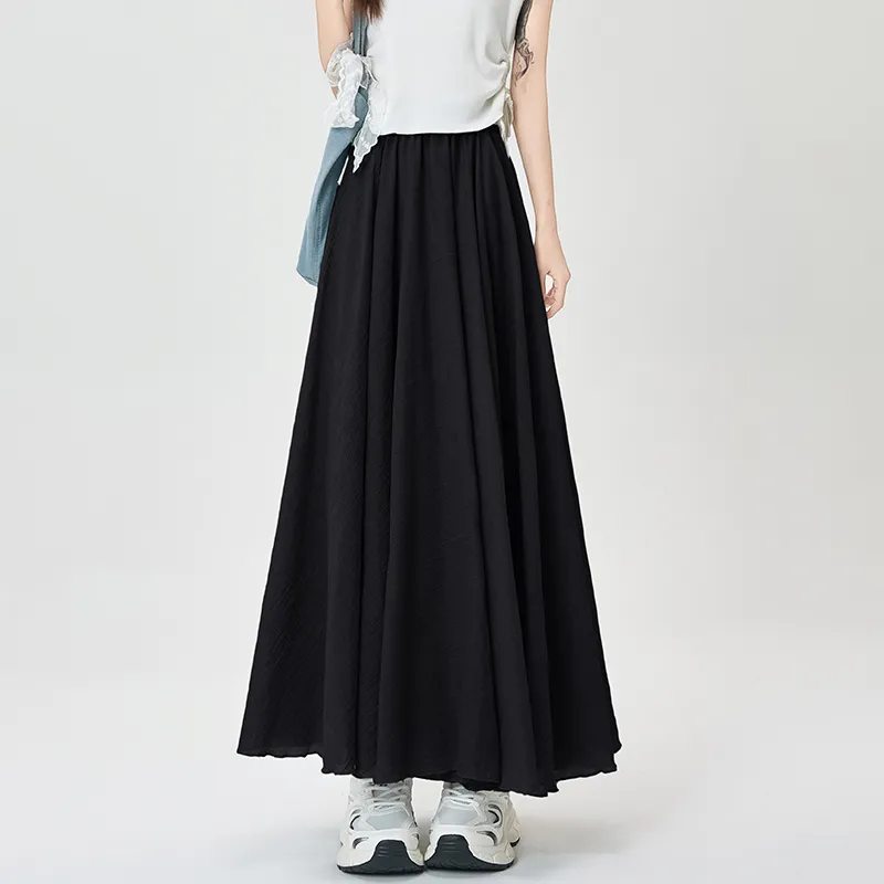 MADALLO Casual Long Skirt Women's-15