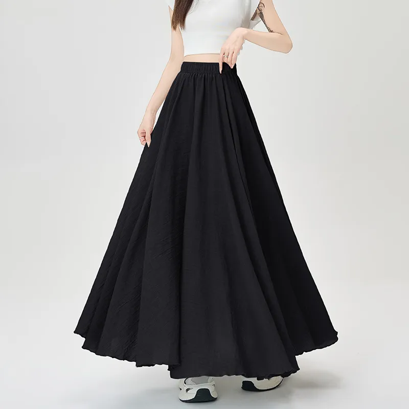 MADALLO Casual Long Skirt Women's-18