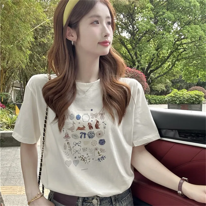 MADALLO Drop Shoulder Sleeve T Shirt Women's-9
