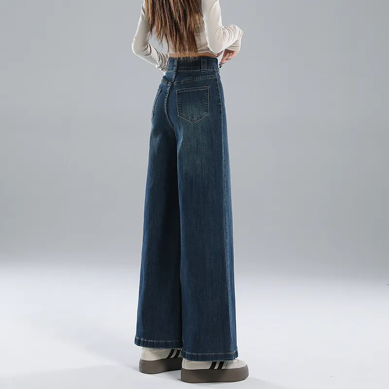 MADALLO Jeans Women's Vintage Blue-8