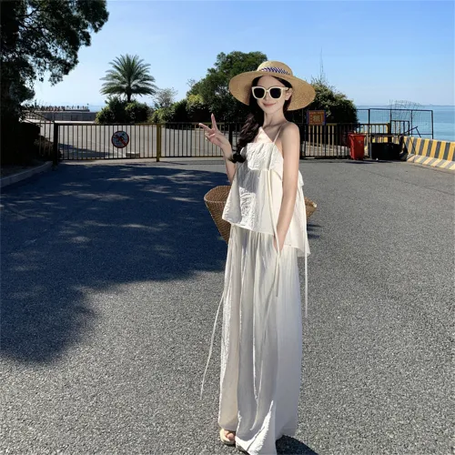 MADALLO Casual Suit Women's Apricot White