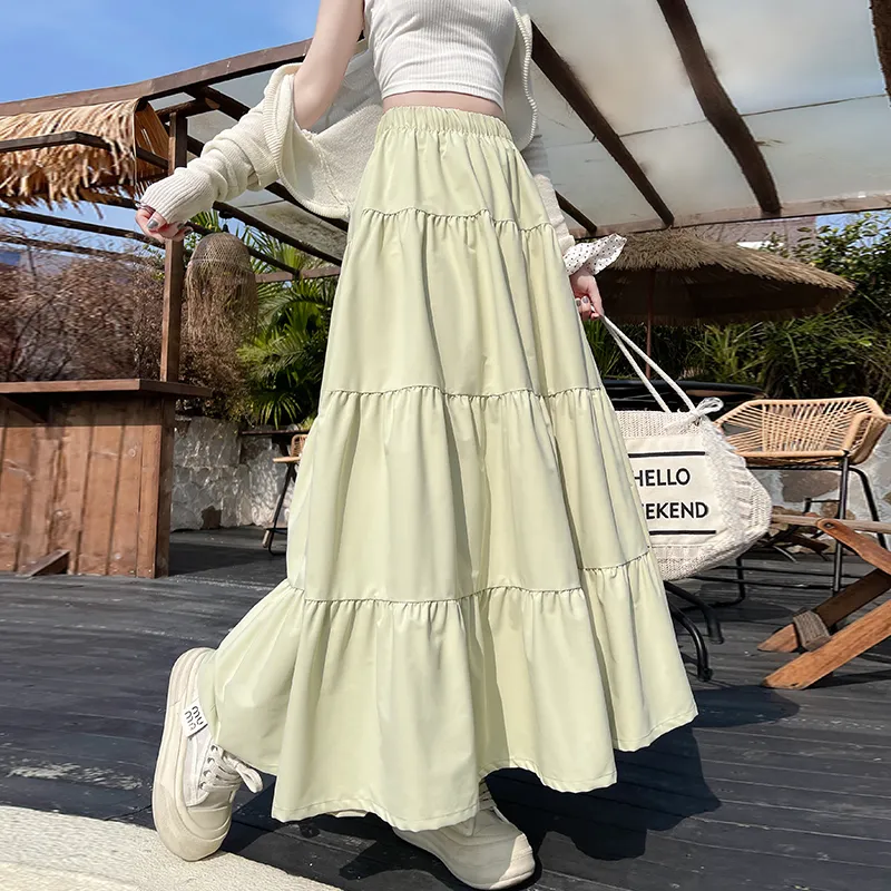 MADALLO Casual Long Skirt Women's-12