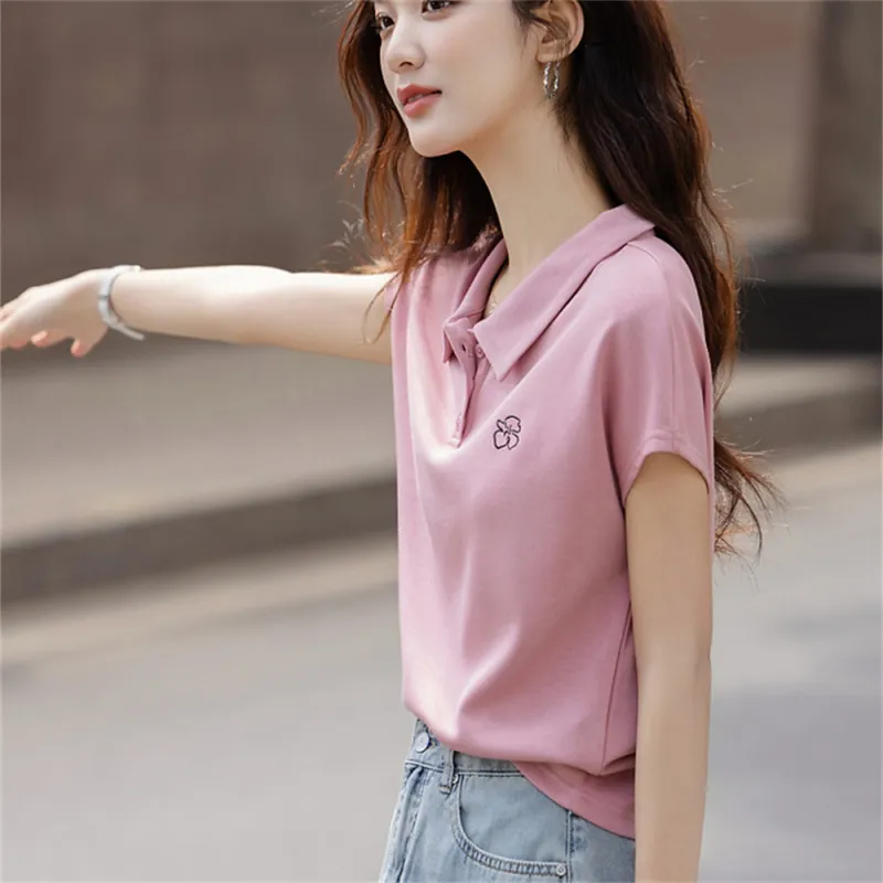 MADALLO Flutter Sleeve T Shirt Women's-7