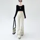 Milk White Extended Length