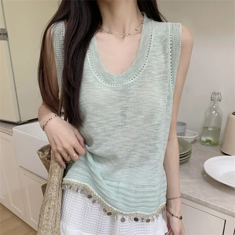 MADALLO Tank Tops Women's-3