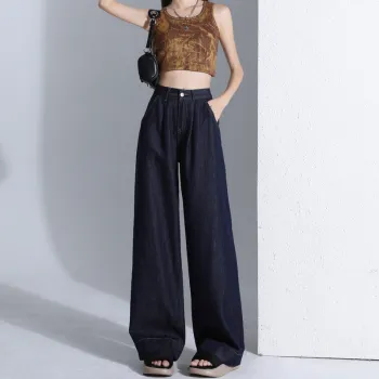MADALLO Jeans Women's Dark Blue