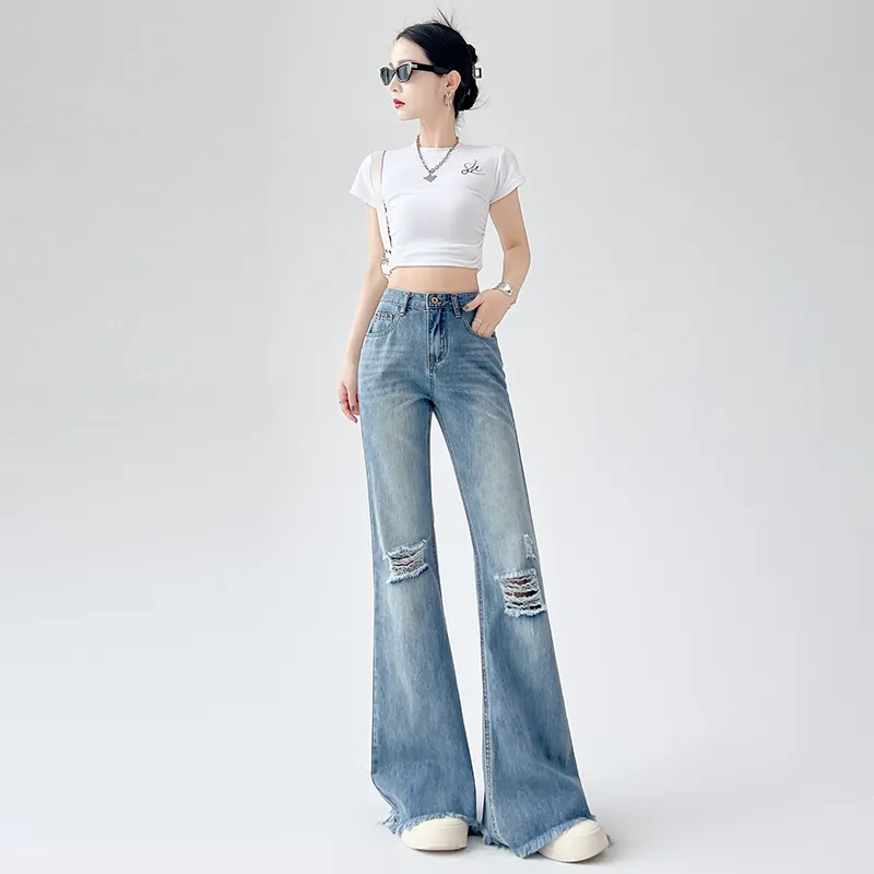 MADALLO Jeans Women's Light Blue-1
