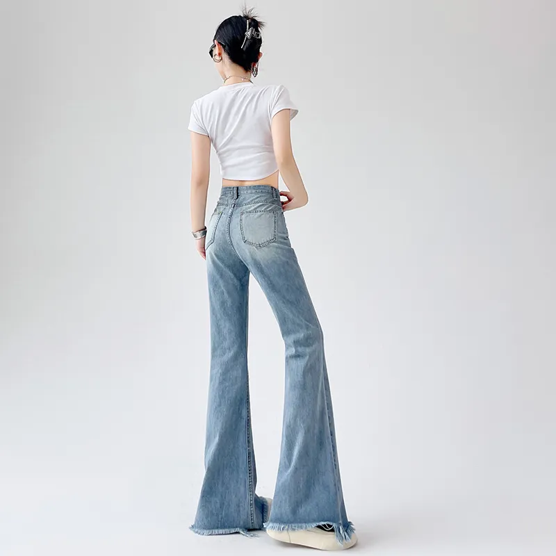 MADALLO Jeans Women's Light Blue-5